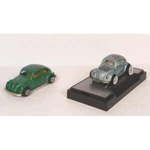 Speedee Wheels/Castline Volkswagon Beetle Diecast Cars Both Used With Boxes